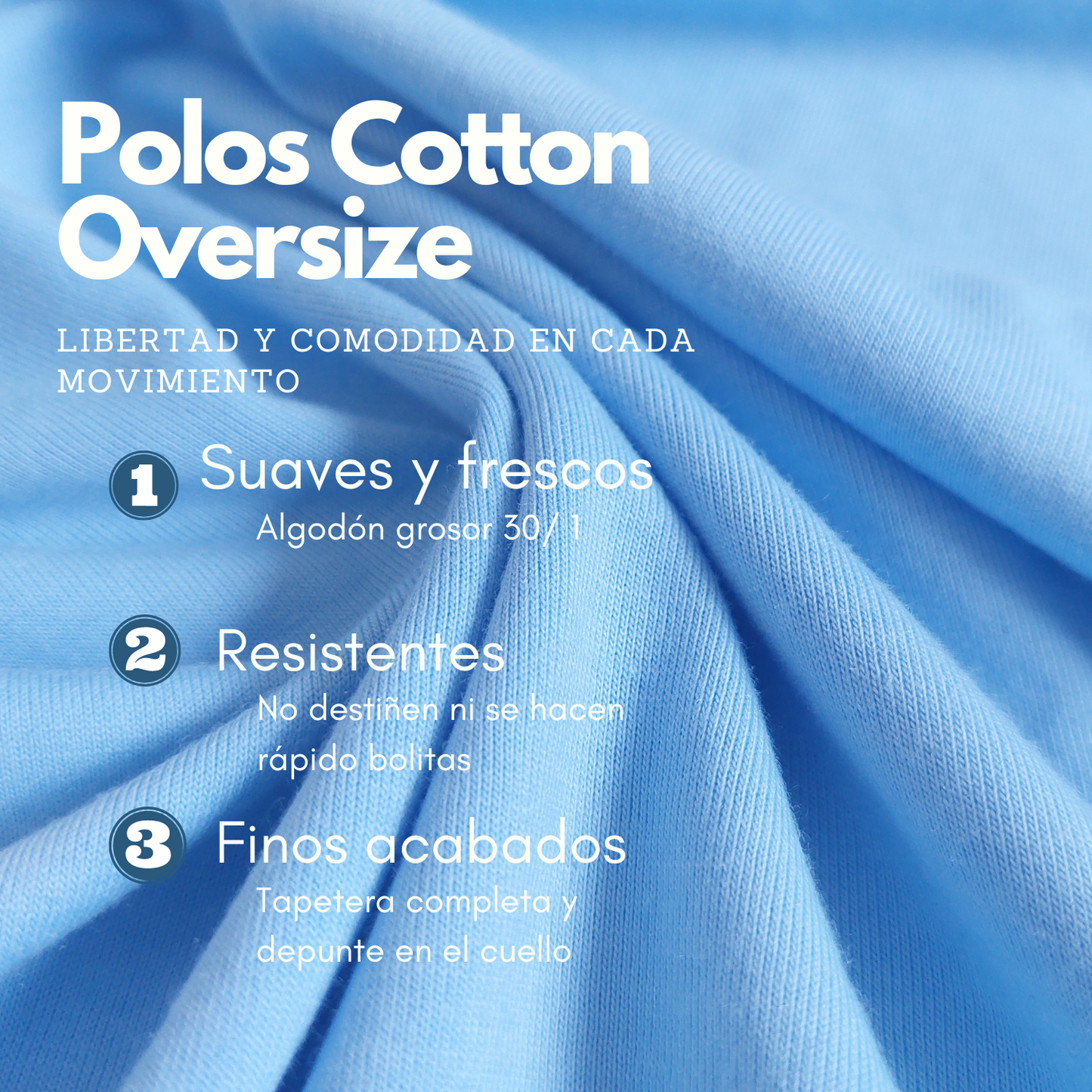 Polos Cotton Oversize