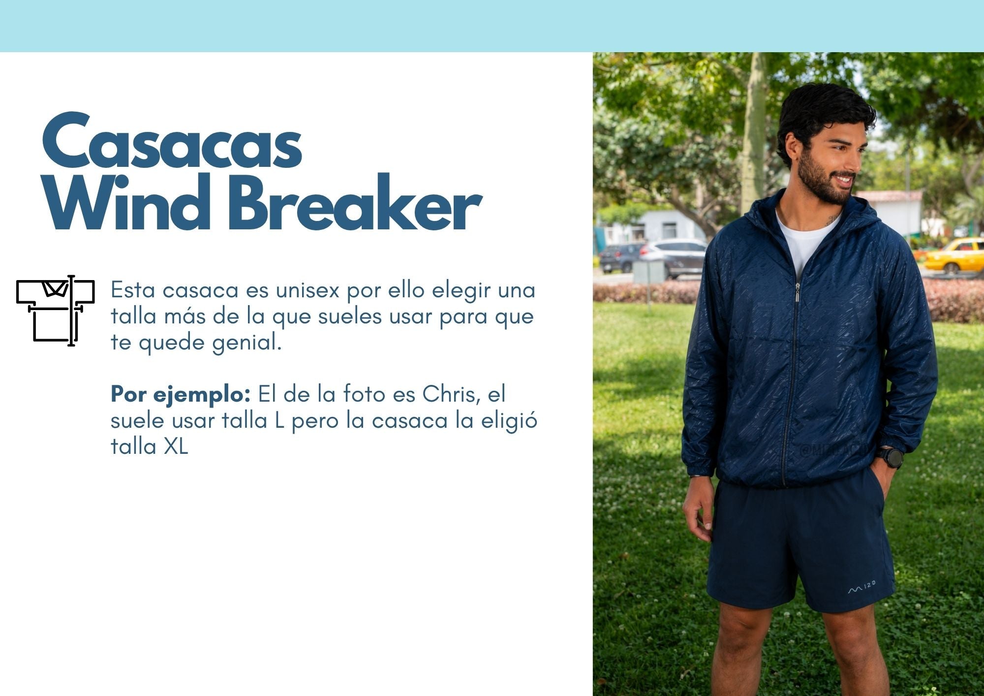 Casaca Wind Hombre
