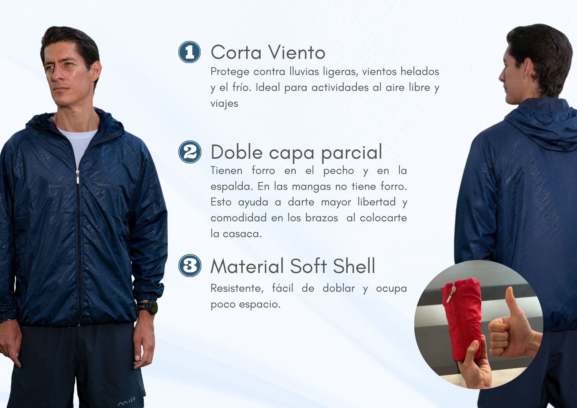 Casaca Wind Hombre