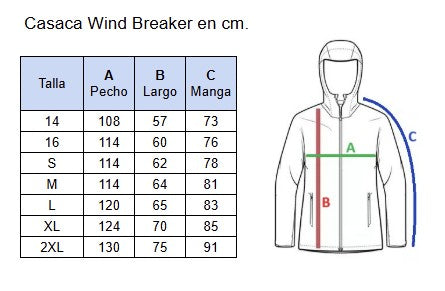 Casaca Wind Breaker